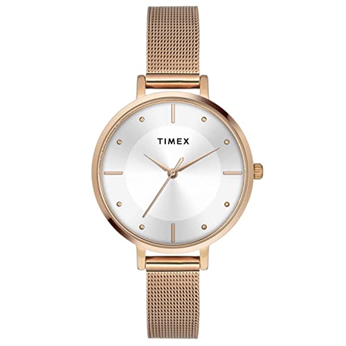 TIMEX Analog Silver Dial Women’s Watch-TWEL155SMU11