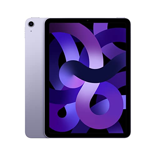 Apple 2022 iPad Air M1 Chip (10.9-inch/27.69 cm, Wi-Fi, 64GB) – Purple (5th Generation)