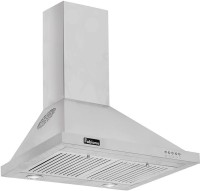 Fabiano Curl-90-PB-BK Wall Mounted Chimney(Black 1200 CMH)