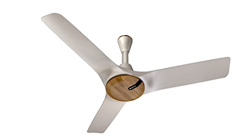 Havells Stealth Neo The most silent BLDC fan with Premium Look and Finish, 1200mm BLDC motor and Remote Controlled Ceiling Fan (Wood Mist, Pack of 1)
