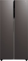 Midea 482 L Frost Free Side by Side Refrigerator(Black, MDRS619FGG28IND)