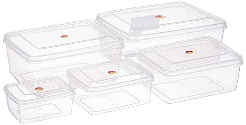 Aristo Kitty Plastic Storage Container – Set Of  5, Color May Vary