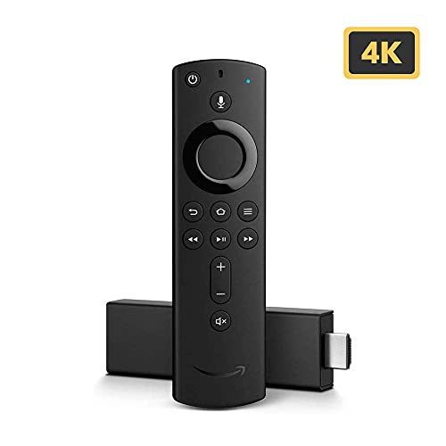 Certified Refurbished Fire TV Stick 4K with Alexa Voice Remote | Stream in 4K resolution
