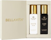 Bella vita organic CEO MAN perfume & WHITE OUD perfume combo| Citrus & Woody Notes |Long Lasting|(2 Items in the set)