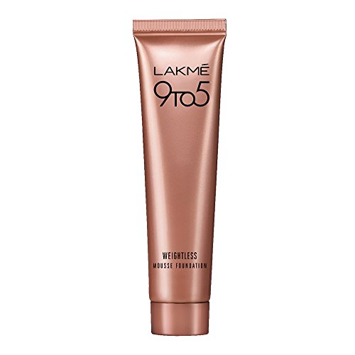Lakme 9 to 5 Weightless Mousse Foundation|| Rose Ivory|| 6 g