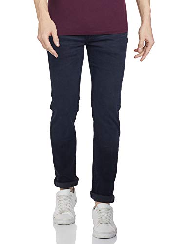 Pepe Jeans Men’s Slim Fit Jeans (PM205449CA03_Dark Used_28) Blue