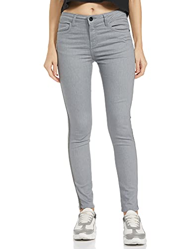 Sugr by Unlimited Women’s Skinny Jeans (SUWWSDN20002G07_Grey_26)