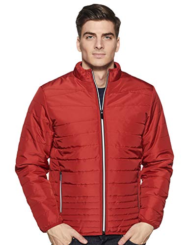 Cazibe Men Jacket (11111BT_Red_L)