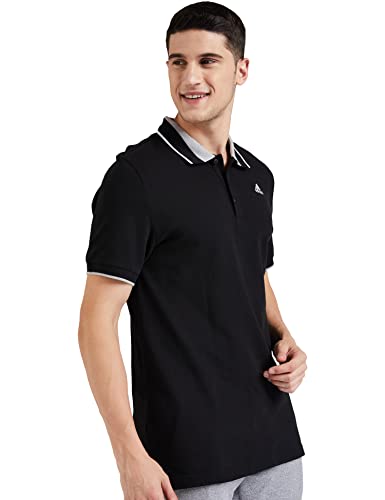 Adidas Men Cotton ESS Core Polo, Training Polo Shirts, BLACK, X-Small