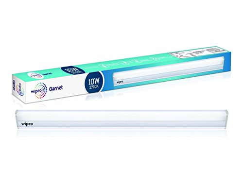 wipro Garnet 10-Watt LED Batten (Warm White, 2 Feet)