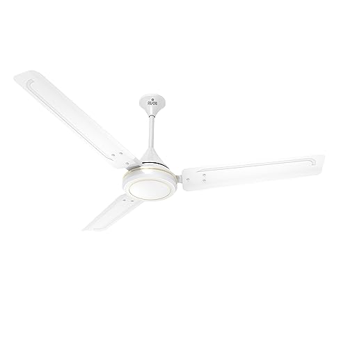 Polycab Charisma Plus 1200 mm High Speed 1 Star Rated 52 Watt Ceiling Fan with Corrosion Resistant G-Tech Blades and 2 years warranty (White)