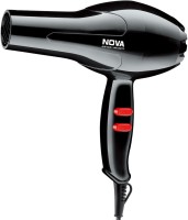 NOVA NHP 8106 Hair Dryer(1400 W, Black)