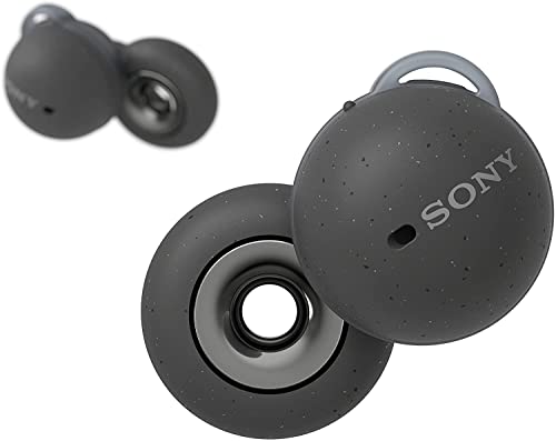 Sony LinkBuds WF-L900 Truly Wireless Bluetooth Earbuds with Open-Ring Design for Ambient Sound, 17.5 Hrs Battery, DSEE, IPX4, 360RA, Swift Pair & True Wireless Earbuds with Alexa Built-in, Grey