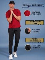 Kraasa Solid Men Track Suit