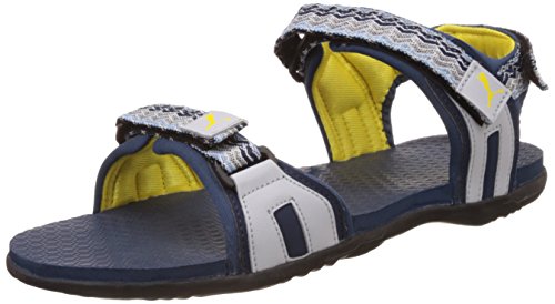 Puma Unisex ZoomDP Dark Denim, Periscope and Dandelion Athletic and Outdoor Sandals – 4 UK/India (37 EU) (18937802)