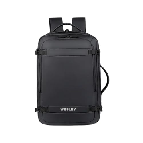 Wesley Luxur 45 Ltrs Overnighter Expandable Travel Laptop Backpack, Flight Approved Carry On with 16 inch Laptop Compartment, Anti Theft feature business/Travel/Weekender/luggage backpack