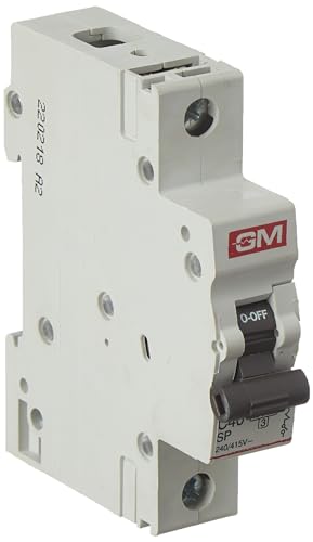 GM MCB 40A Single Pole ‘C’ Type
