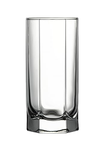 Pasabahce Glass Tumbler – 6 Pieces, Transparent, 290ml