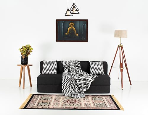Peachtree Three Seater Sofa with Cum Bed Without Arm