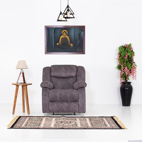 Peachtree Single Seater Recliner Avalon Fabric (Grey)