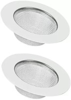 Aoito Kitchen Sink, Basin Stainless Steel Push Down Strainer(11 cm Set of 2)