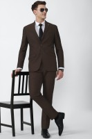 PETER ENGLAND Single Breasted – 2 button Solid Men Suit