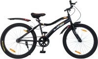 Addo India 24″ Cycle Uniek Matt Black Cycle, Single Speed Mountain Bike, Tyre Size 24 X2.35 24 T Mountain Cycle(Single Speed, Black)