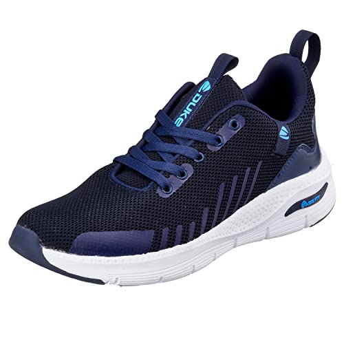 Duke Lace-Up Walking Shoes for Men Navy
