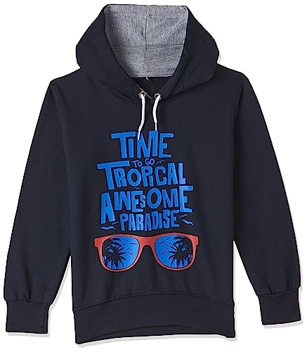 T2F Boys Cotton Hooded Neck Sweatshirt(BYS-SS-03_Multicolor_5-6 Years)