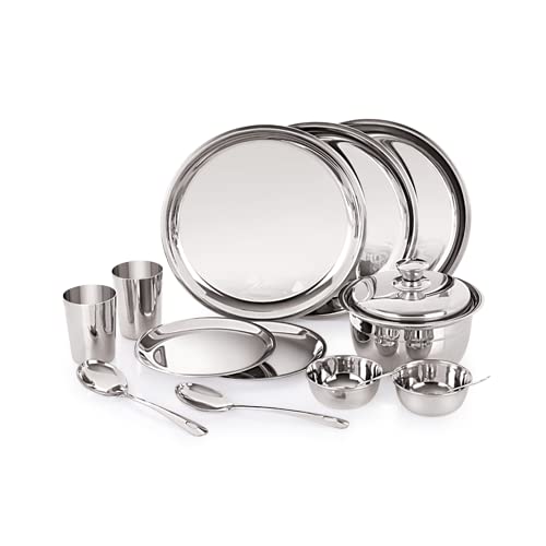 Neelam Stainless Steel 26 pcs Dinner Set