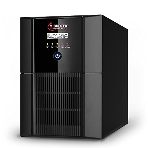 Microtek Jumbo Pure Sine Wave & DSC Based Technology UPS for Home, Office & Shops (JM SW 3000+/24V)