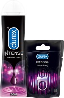 DUREX Lube Intense Lubricating gel and Vibe ring Lubricant(50 ml)