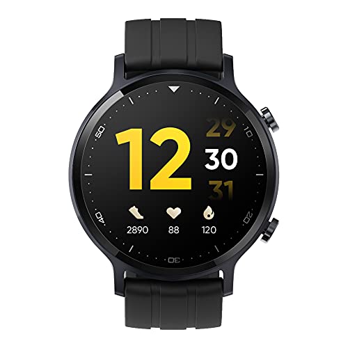 realme Smart Watch S with 3.30 cm (1.3″) TFT-LCD Touchscreen, 15 Days Battery Life, SpO2 & Heart Rate Monitoring, IP68 Water Resistance, Black