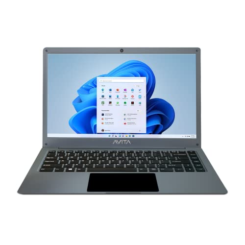 AVITA SATUS S111 NU14A1INC43PN-SG 14.1 FHD (35.81cms) Laptop (Intel Celeron N4020/4GB/128GB SSD/FHD Display/Windows 11 Home/Intel UHD Graphics), Space Grey