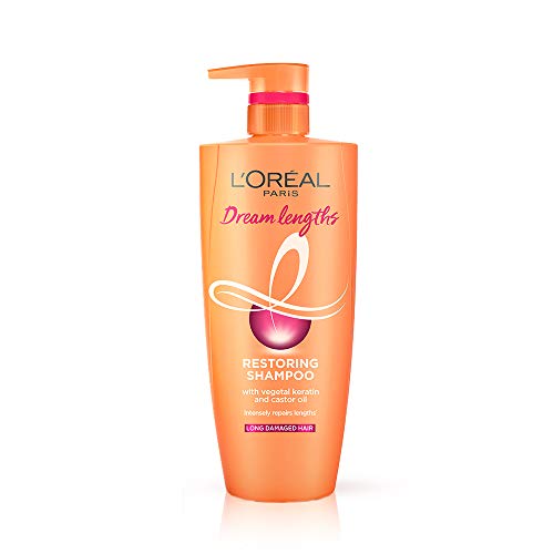 L’Oreal Paris Shampoo, Nourish, Repair & Shine, For Long and Lifeless Hair, Dream Lengths, 1l