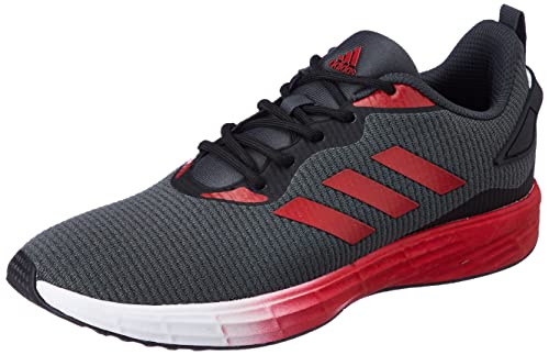 Adidas Men Synthetic & Textile Ultra Strike M Running Shoes GRESIX/Scarle/CBLACK UK-10