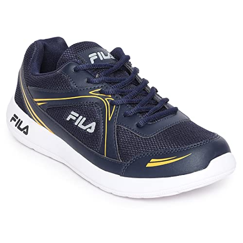 Fila Mens Pea/YEL Running Shoes 11010711 7