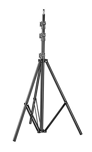 Kamron 9 feet Light Stand for Indoor & Outdoor Photography Portable & foldable. Perfect use for Ring Light, Reflectors, Photo & Video Studio Shooting