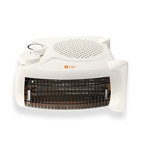 Orient electric Areva fan heater|2000W power|All season usage|2 heating modes|Horizontal and vertical placement|5 level safety|1 year warranty
