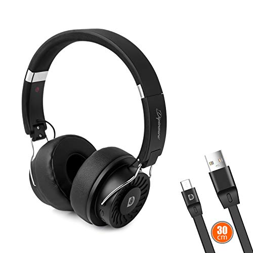 Dipinsure Robust 500 Wireless Bluetooth On Ear Earphone with Mic (Black)