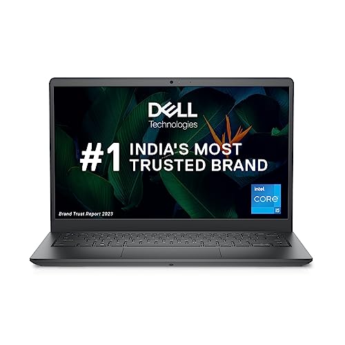 Dell 14 Laptop, Intel Core i5-1235U Processor/ 8GB/ 512GB SSD/ 14.0″(35.56cm) FHD with Comfortview/Windows 11 + MSO’21/ McAfee 15 Months/Spill-Resistant Keyboard/Black Color/ 1.48kg