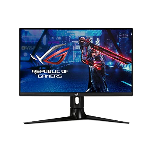 ASUS ROG Strix 27″ (69 cm) 2K HDR Gaming Monitor (XG27AQM) – WQHD (2560 x 1440 Pixels) Fast IPS, 270Hz, 0.5ms, Extreme Low Motion Blur Sync, G-SYNC Compatible, DisplayHDR 400, HDMI, USB 3.0, Black