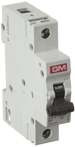 GM MCB 63A SINGLE POLE ‘C’ TYPE