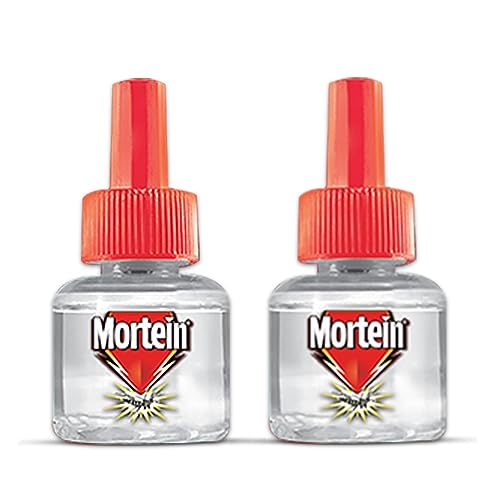 Mortein 45ml x 2, SmartPlus Mosquito Repellent Refill | Mosquito Repellent & Killer | 100% Protection from Dengue Mosquitoes, Pack of 2