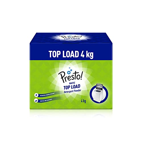 Amazon Brand – Presto! Matic Top Load Detergent Powder – 4 kg