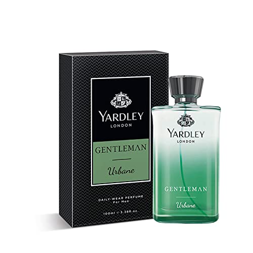Yardley London Gentleman Urbane Daily Wear Perfume| Fougère Aromatic Notes| Masculine Fragrance| Daily Wear Perfume for Men| 100ml