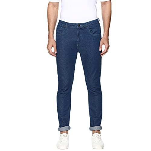 OOBANI Men’s Skinny fit Jeans (OB1W21MAJ427_Midblue_30)