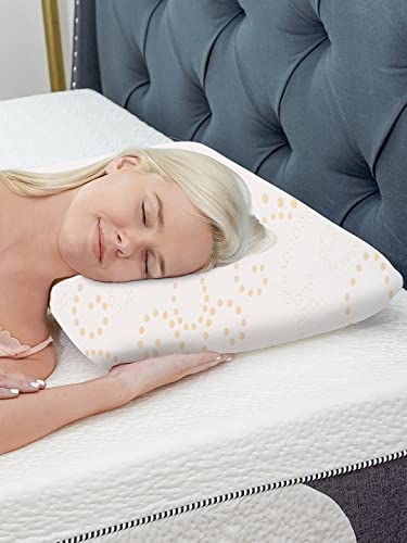 Story@Home White Memory Foam Pillow – 22″ X 15″, Off White