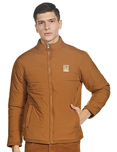 Cazibe Men Jacket (12905BT_Mustard_L)