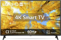 LG UQ7550 139 cm (55 inch) Ultra HD (4K) LED Smart WebOS TV 2023 Edition with a5 Gen5 AI Processor 4K, Magic Remote, 60Hz Refresh Rate(55UQ7550PSF)
